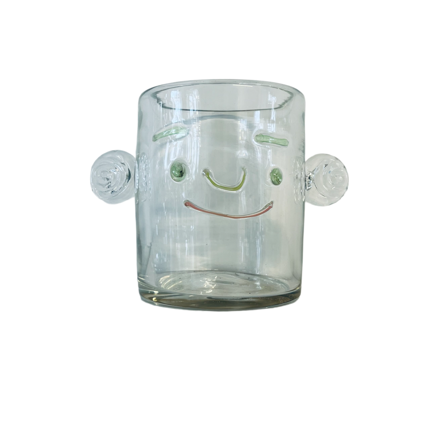 Smiley Face Glass Cup