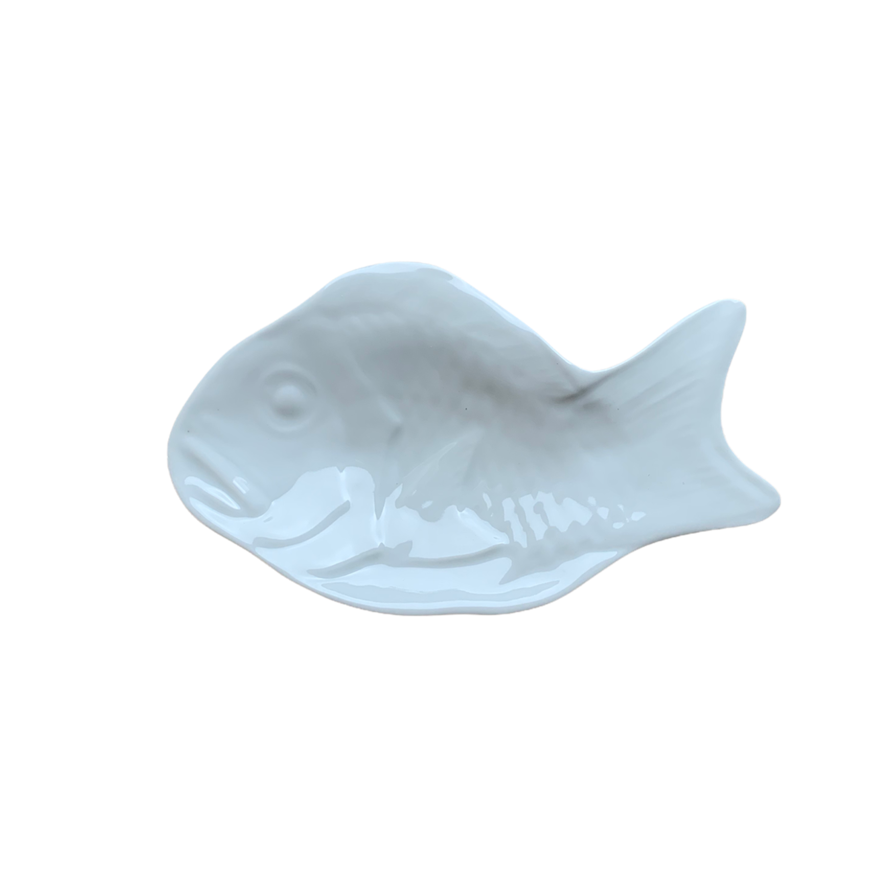 Fish Soap Dish - White