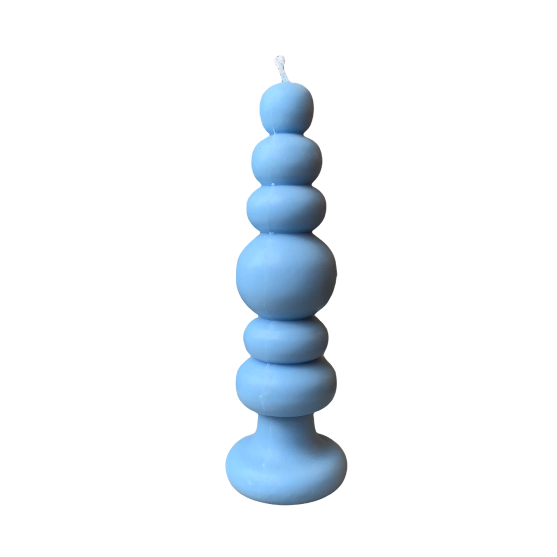 Knubby Candle in Denim