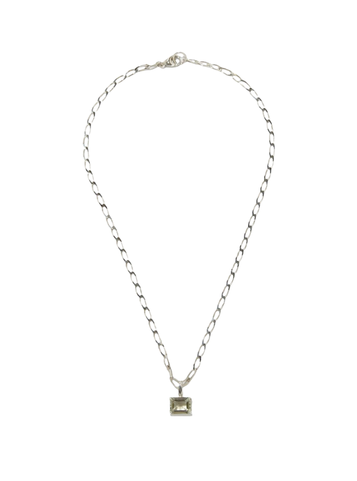 GEM Necklace in Sterling Silver