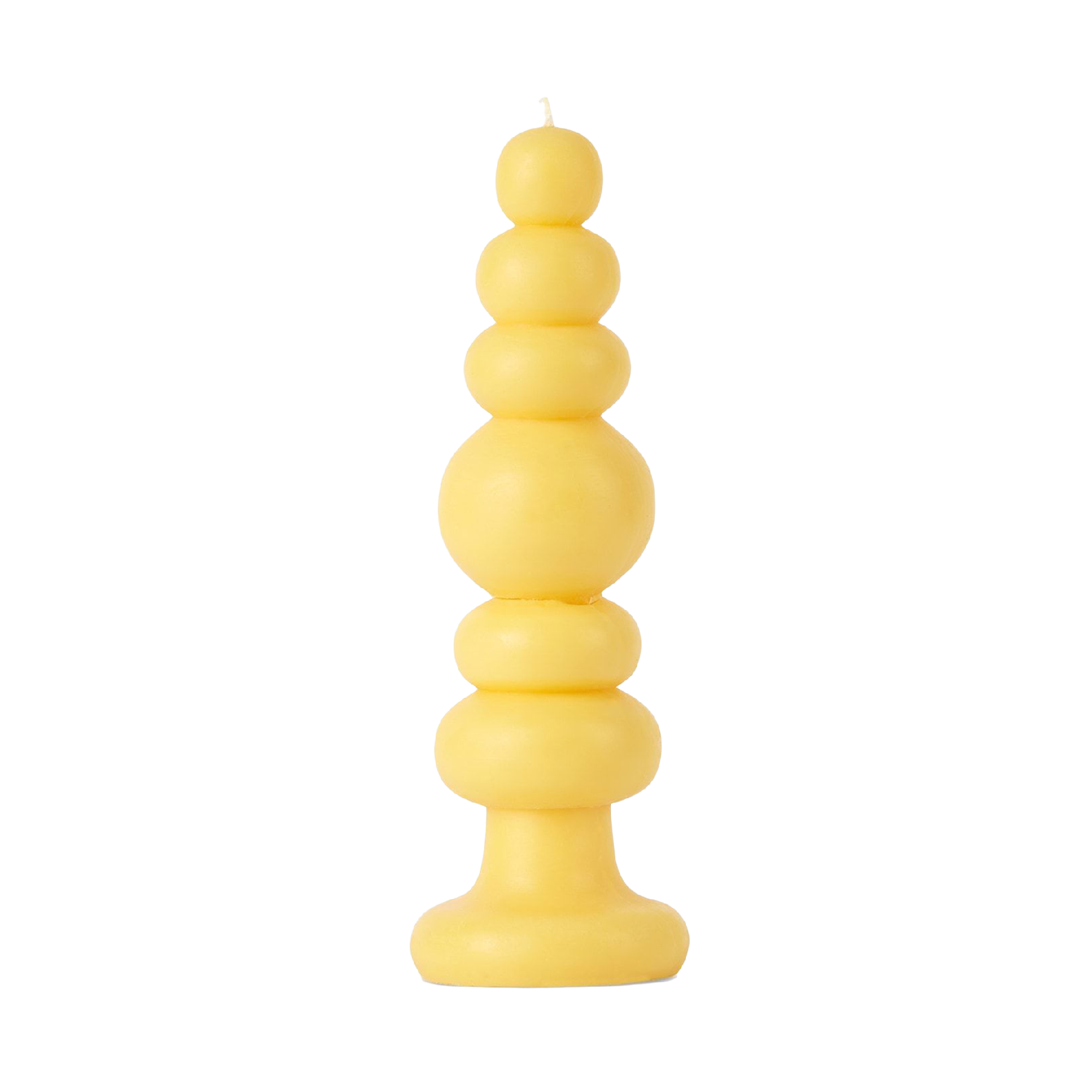 Knubby Candle in Saffron